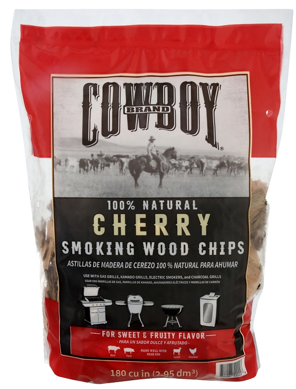 Cherry Smoking Wood Chips, 180 cu. in. 2 Cherry Smoking Wood Chips, 180 cu. in.