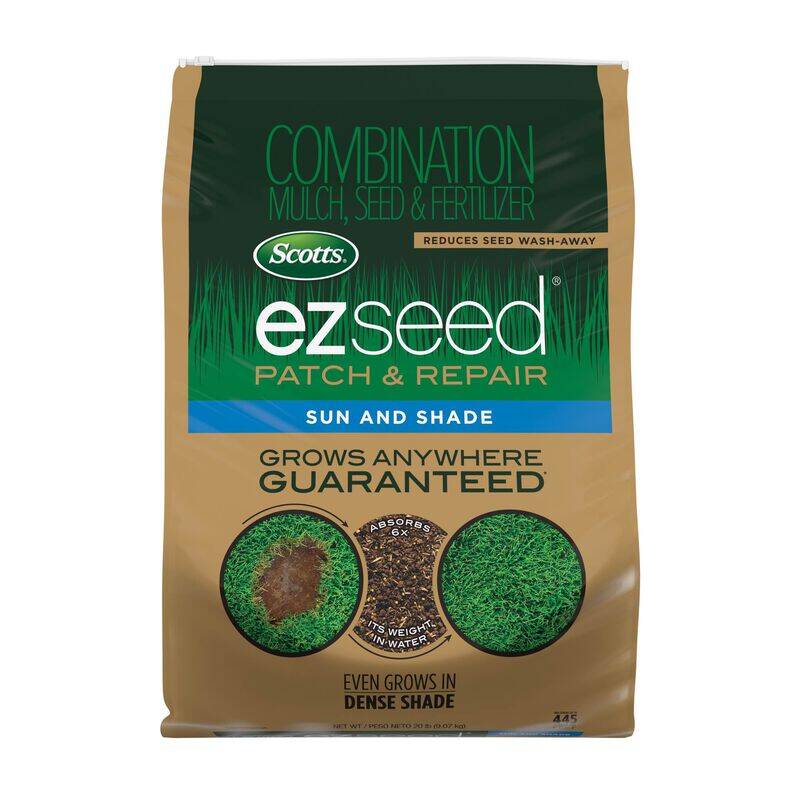 EZ Seed® Patch & Repair Sun And Shade Grass Seed, 20-Pound 1 EZ Seed® Patch & Repair Sun And Shade Grass Seed, 20-Pound
