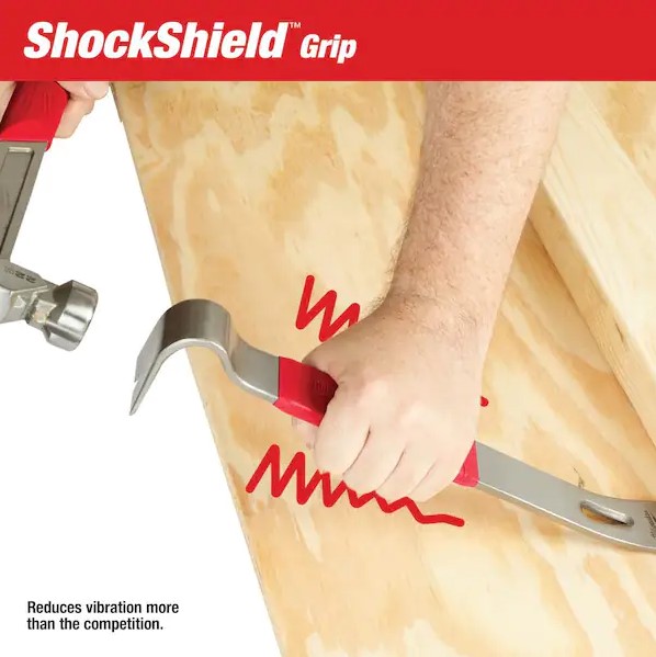 15-Inch Pry Bar With Shockshield 4 15-Inch Pry Bar With Shockshield