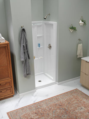 32-Inch x 32-Inch High Gloss White Classic 500 Shower Base 1 32-Inch x 32-Inch High Gloss White Classic 500 Shower Base