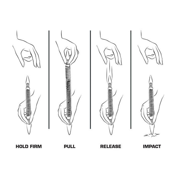 Hammerless Combination Nail Set
