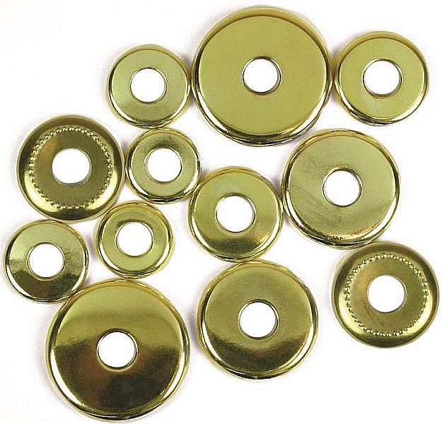 Brass Lamp Check Ring For 1/8 In Ip Lamp Nipples 1 Brass Lamp Check Ring For 1/8 In Ip Lamp Nipples
