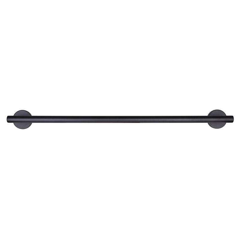 Harmonized Home Cain 24-Inch Matte Black Towel Bar 1 Harmonized Home Cain 24-Inch Matte Black Towel Bar