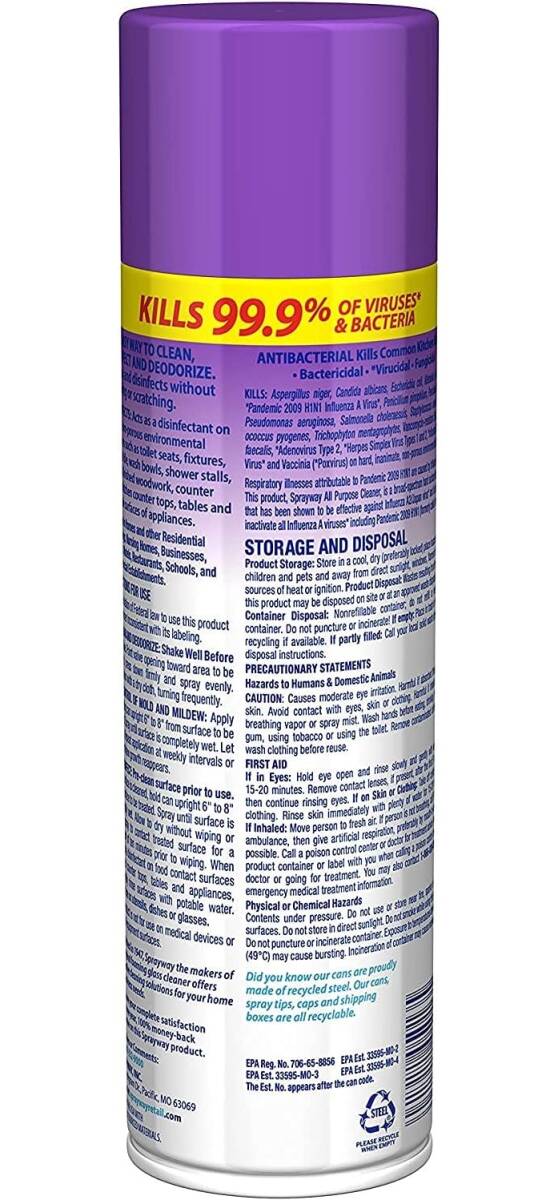 19-Ounce All Purpose Foaming Cleaner Lavender 1 19-Ounce All Purpose Foaming Cleaner Lavender