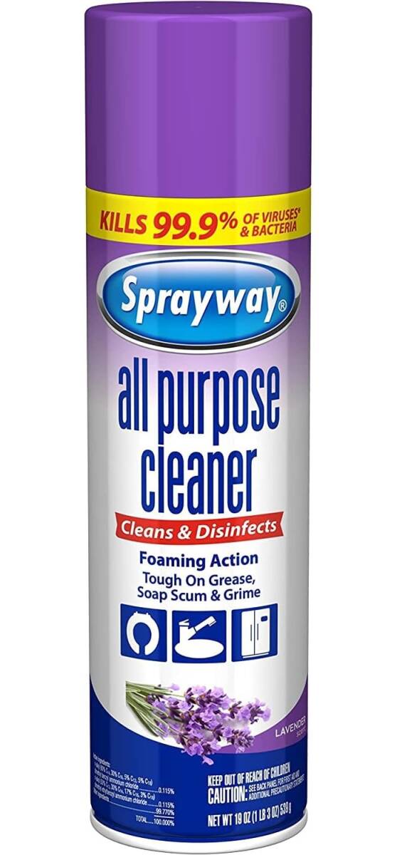 19-Ounce All Purpose Foaming Cleaner Lavender 2 19-Ounce All Purpose Foaming Cleaner Lavender
