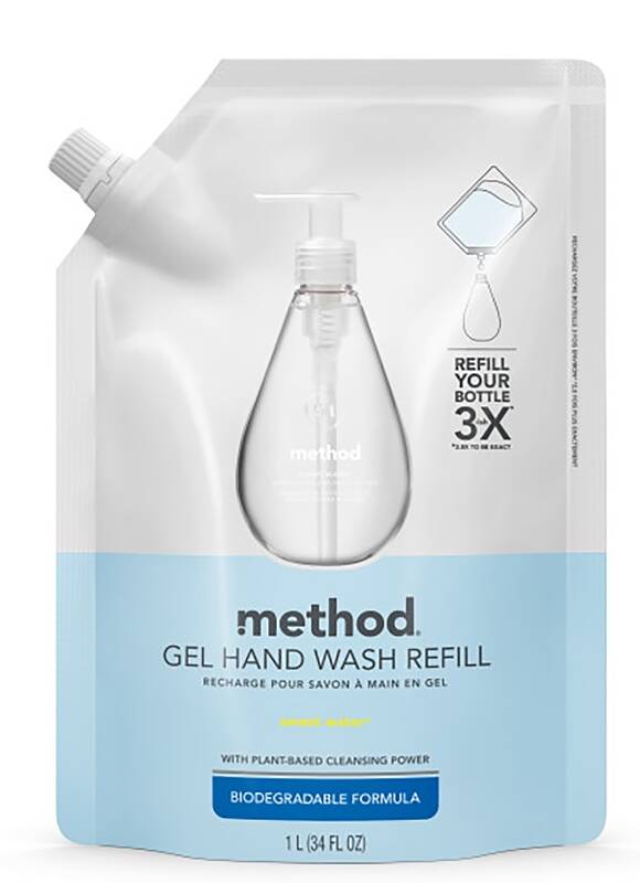 34 Fl. Oz. Sweet Water Hand Wash Gel Refill 3 34 Fl. Oz. Sweet Water Hand Wash Gel Refill