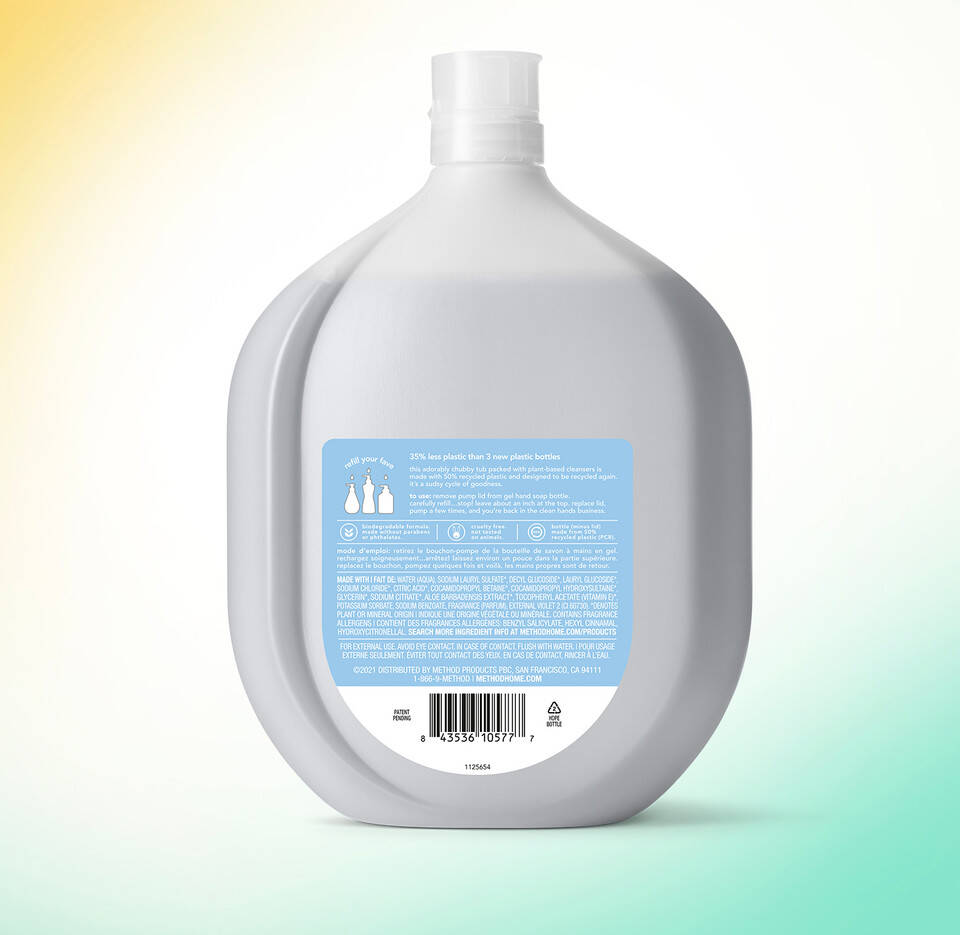 34 Fl. Oz. Sweet Water Hand Wash Gel Refill 7 34 Fl. Oz. Sweet Water Hand Wash Gel Refill