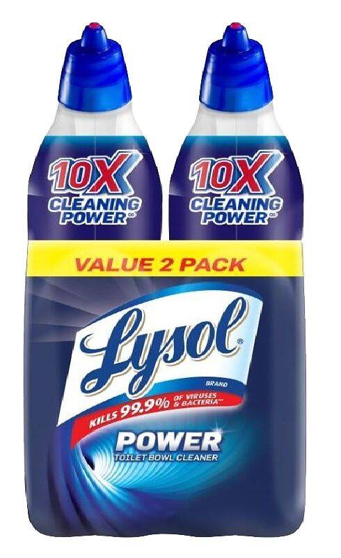 Power Toilet Bowl Cleaner, 2-Pack