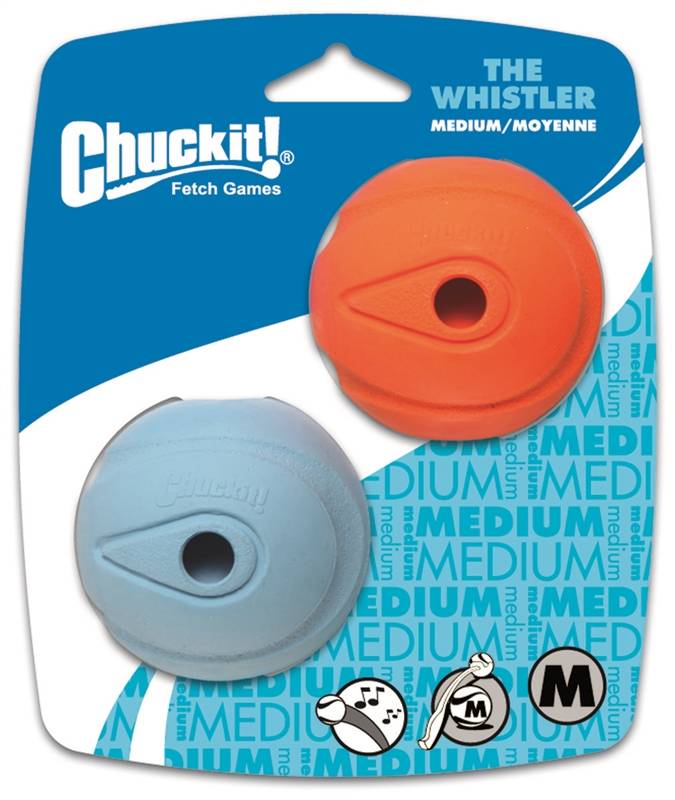 Whistler Ball Dog Toy, 2-Pack