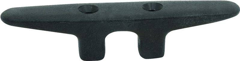 6-Inch Black Nylon Mobile RV Boat Cleat, Screw Mounting 1 6-Inch Black Nylon Mobile RV Boat Cleat, Screw Mounting