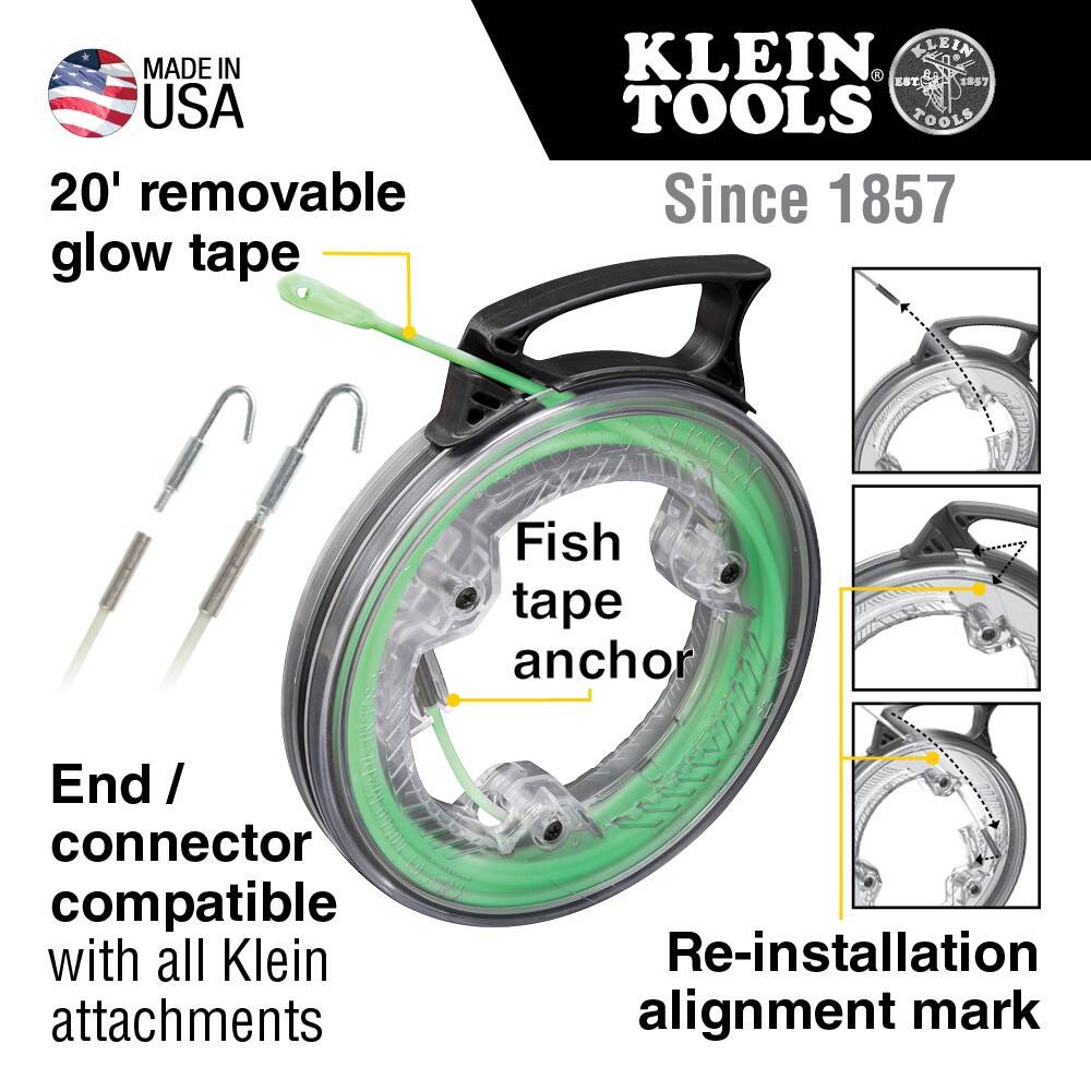 20-Foot Glow in the Dark Fish Tape 3 20-Foot Glow in the Dark Fish Tape