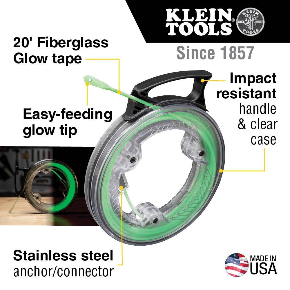 20-Foot Glow in the Dark Fish Tape 4 20-Foot Glow in the Dark Fish Tape