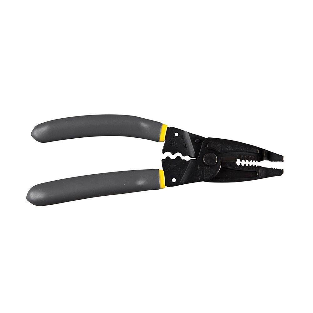 7-3/4-Inch Long-Nose Wire Stripper, Wire Cutter, Crimping Tool 3 7-3/4-Inch Long-Nose Wire Stripper, Wire Cutter, Crimping Tool