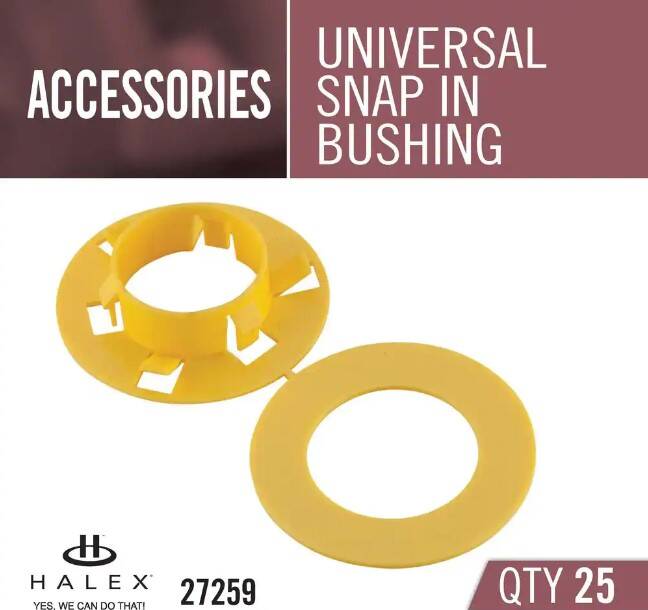 Bushing Stud Snap-In Acc Universal