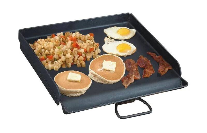 14-Inch x 16-Inch Flat Top Griddle Black Steel