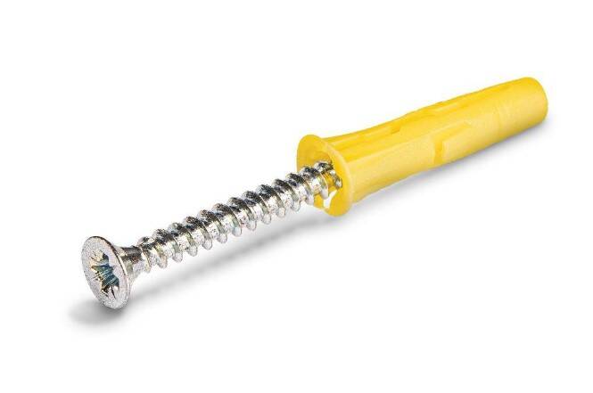 Uno Multi-Purpose Drywall Anchor 3/16 with Screw #6x1-1/2-Inch 1 Uno Multi-Purpose Drywall Anchor 3/16 with Screw #6x1-1/2-Inch