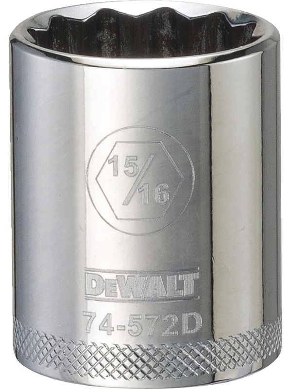 15/16-Inch Socket, 1/2-Inch Drive 12-Point Drive Socket 1 15/16-Inch Socket, 1/2-Inch Drive 12-Point Drive Socket