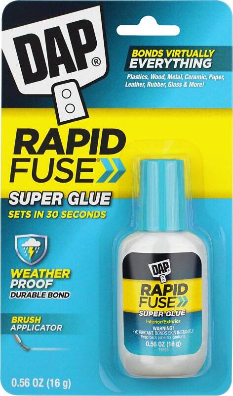 0.56 Ounce Rapid Fuse All-Purpose Super Glue 2 0.56 Ounce Rapid Fuse All-Purpose Super Glue