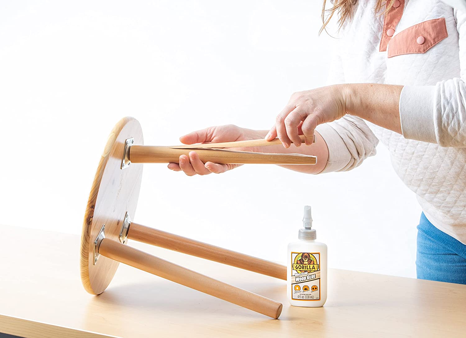 4-Ounce, Dries Clear, Wood Glue 1 4-Ounce, Dries Clear, Wood Glue