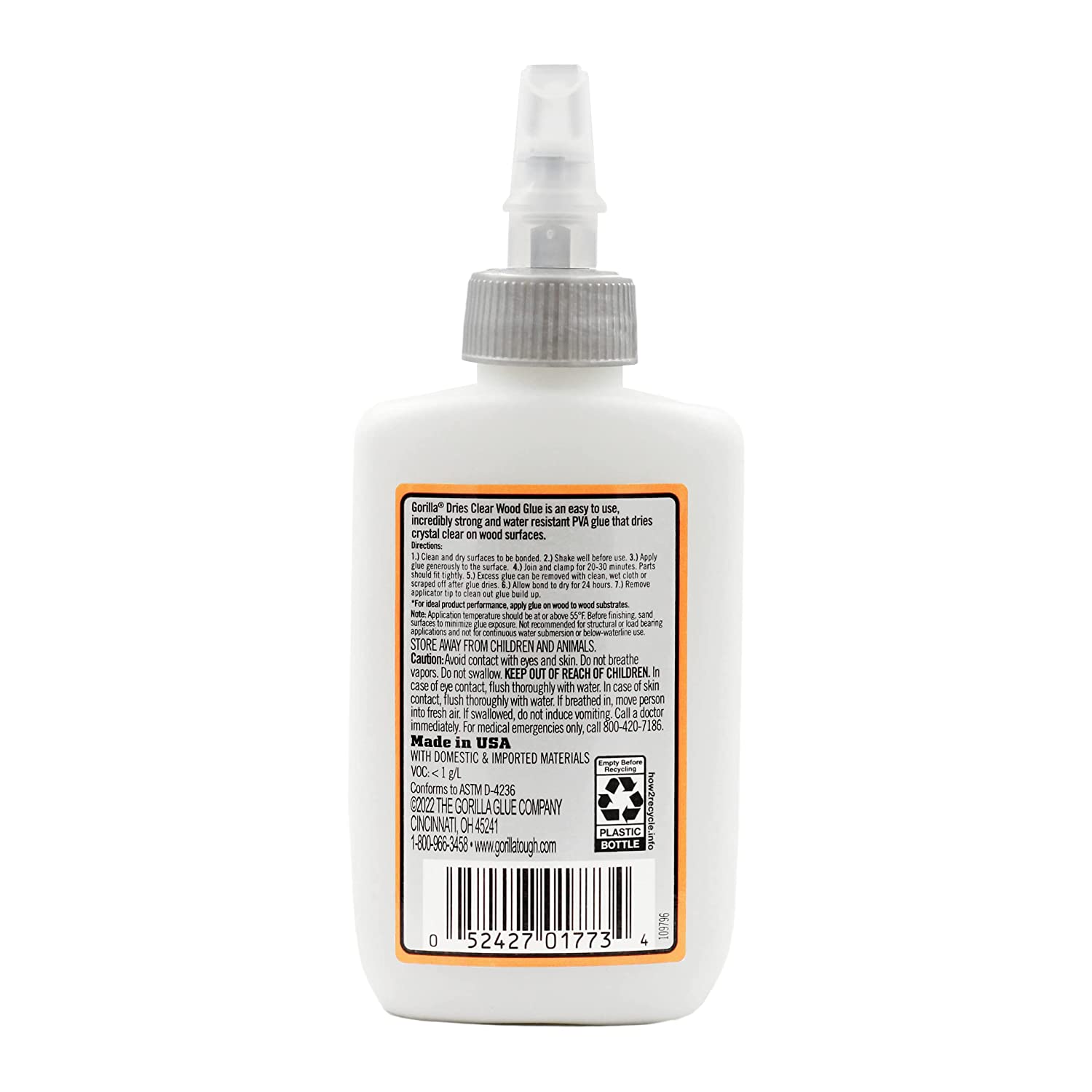 4-Ounce, Dries Clear, Wood Glue 2 4-Ounce, Dries Clear, Wood Glue