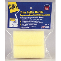 3-Inch Roller, 1-3/8-Inch Nap Trim Roller Refill, 2-Pack