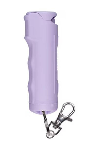 Pepper Gel with Snap Clip Key Ring Flip Top Lavender 7 Pepper Gel with Snap Clip Key Ring Flip Top Lavender