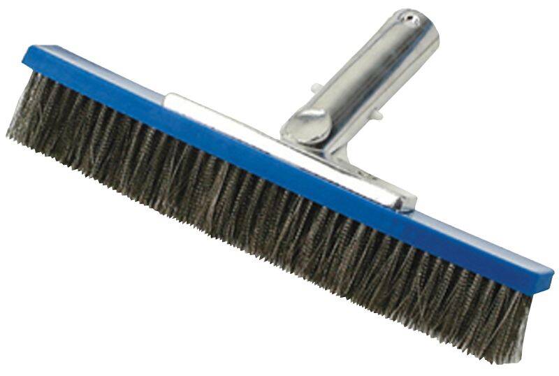 10-Inch Stainless Steel Pool Wall Brush 1 10-Inch Stainless Steel Pool Wall Brush