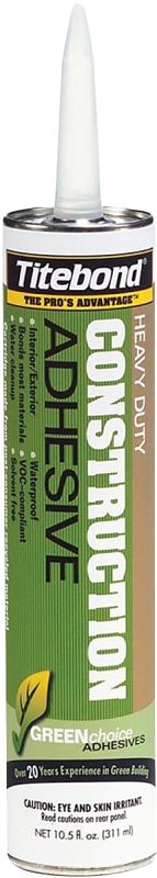 10-1/2-Ounce Beige Heavy Duty Construction Adhesive 1 10-1/2-Ounce Beige Heavy Duty Construction Adhesive