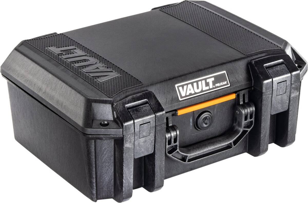 V300 Vault Large Black Pistol Case with Foam Layer 5 V300 Vault Large Black Pistol Case with Foam Layer