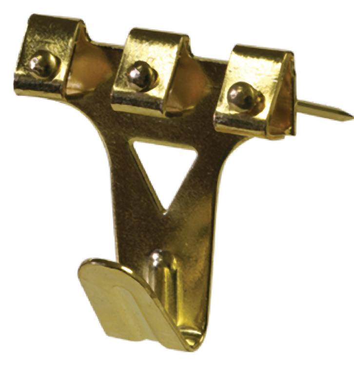 Three Nail Pro Picture Hanger 75-Pound 1 Three Nail Pro Picture Hanger 75-Pound