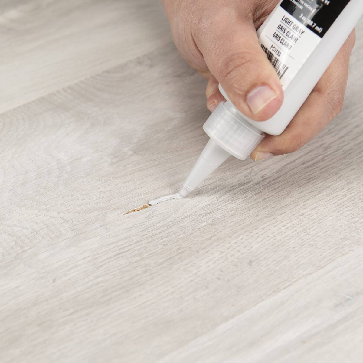 3-Ounce Light Gray Wood Laminate And Vinyl Putty 1 3-Ounce Light Gray Wood Laminate And Vinyl Putty