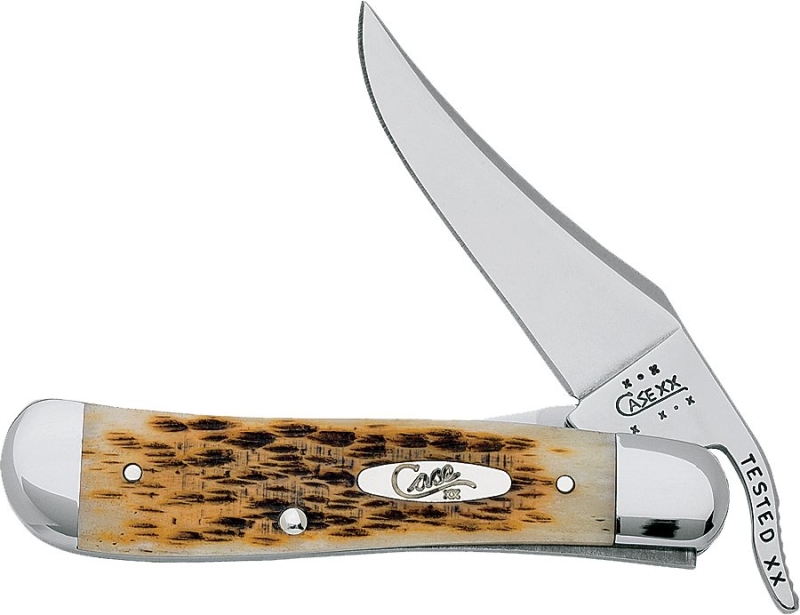 2.7-Inch Blade Amber Russlock Pocket Knife 1 2.7-Inch Blade Amber Russlock Pocket Knife