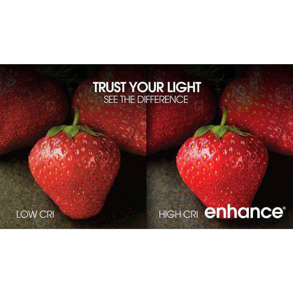 Enhance® 60-Watt Equivalent A15 E17-Intermediate Daylight Dimmable LED Light Bulb, 2-Pack 6 Enhance® Filament 3.3-Watt Equivalent BA10 E12-Candelabra Soft White Dimmable LED Light Bulb, 4-Pack