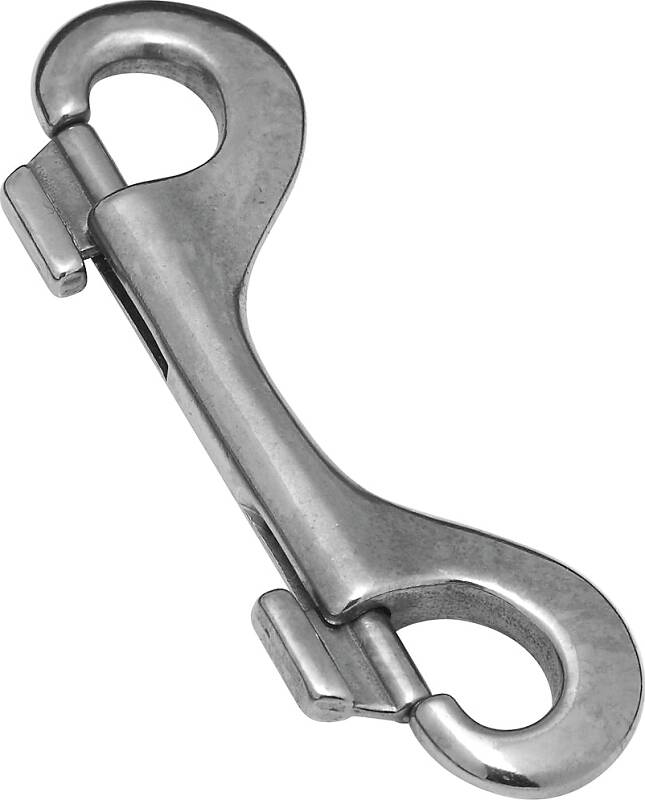 4-Inch Double End Stainless Steel Chain Snap 1 4-Inch Double End Stainless Steel Chain Snap