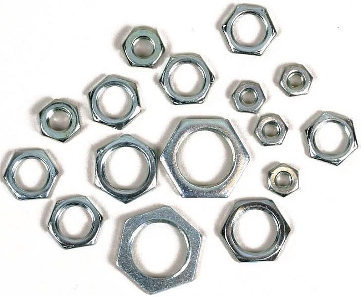 Orrco Assorted Steel Hex Nuts