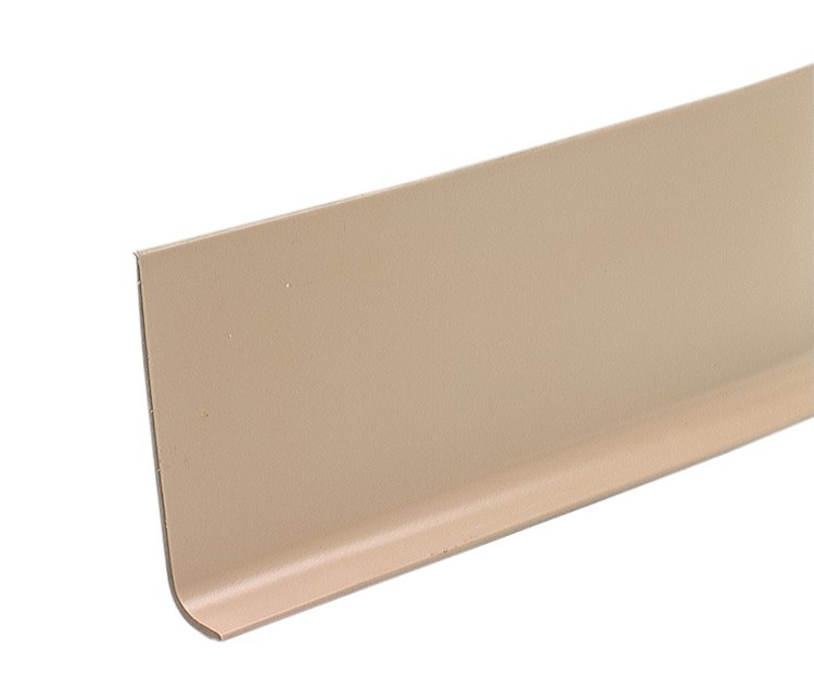 Dry Back Vinyl Cove Base 4x4 ft Desert Beige