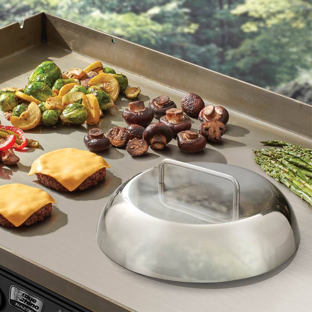 11-Inch Mr. Bar-B-Q Stainless Steel Basting Cover