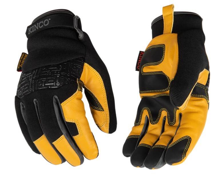 Kinco-Pro Men's Medium Golden Premium Grain Goatskin Safety Gloves