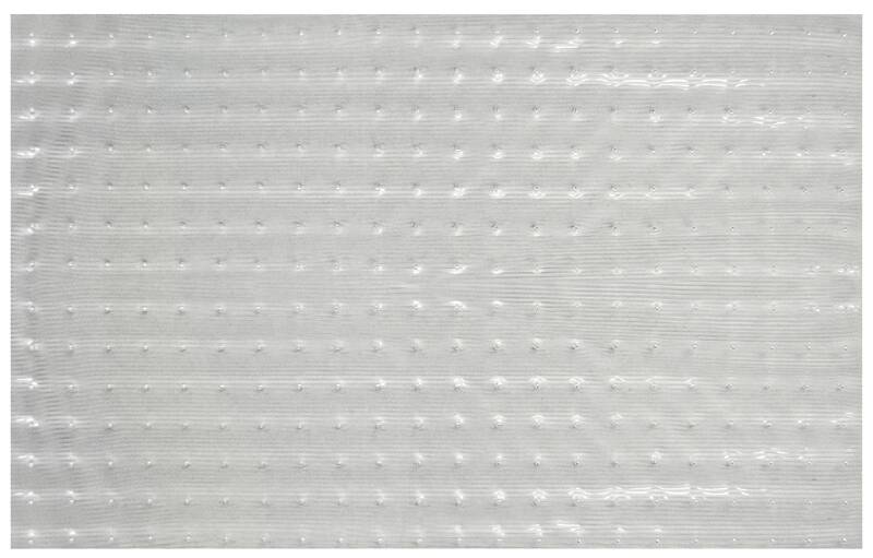 27-Inches X 6-Feet Vinyl Low Pile Clear Mat