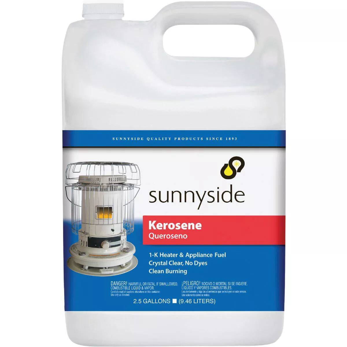 2.5-Gallon Kerosene Fuel Crystal Clear, Case Of 2