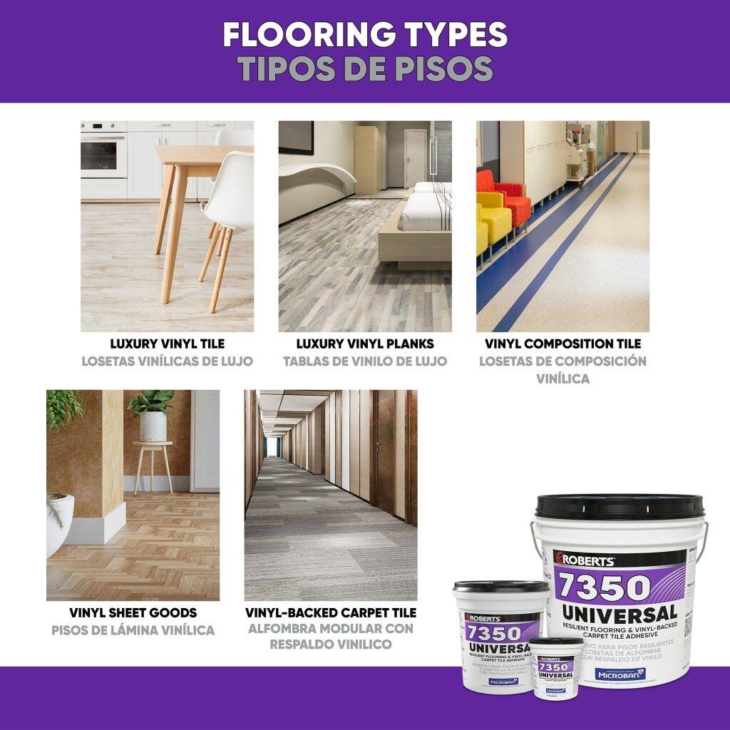1- Gallon Off-White Universal Pressure Sensitive Multi-Flooring Adhesive