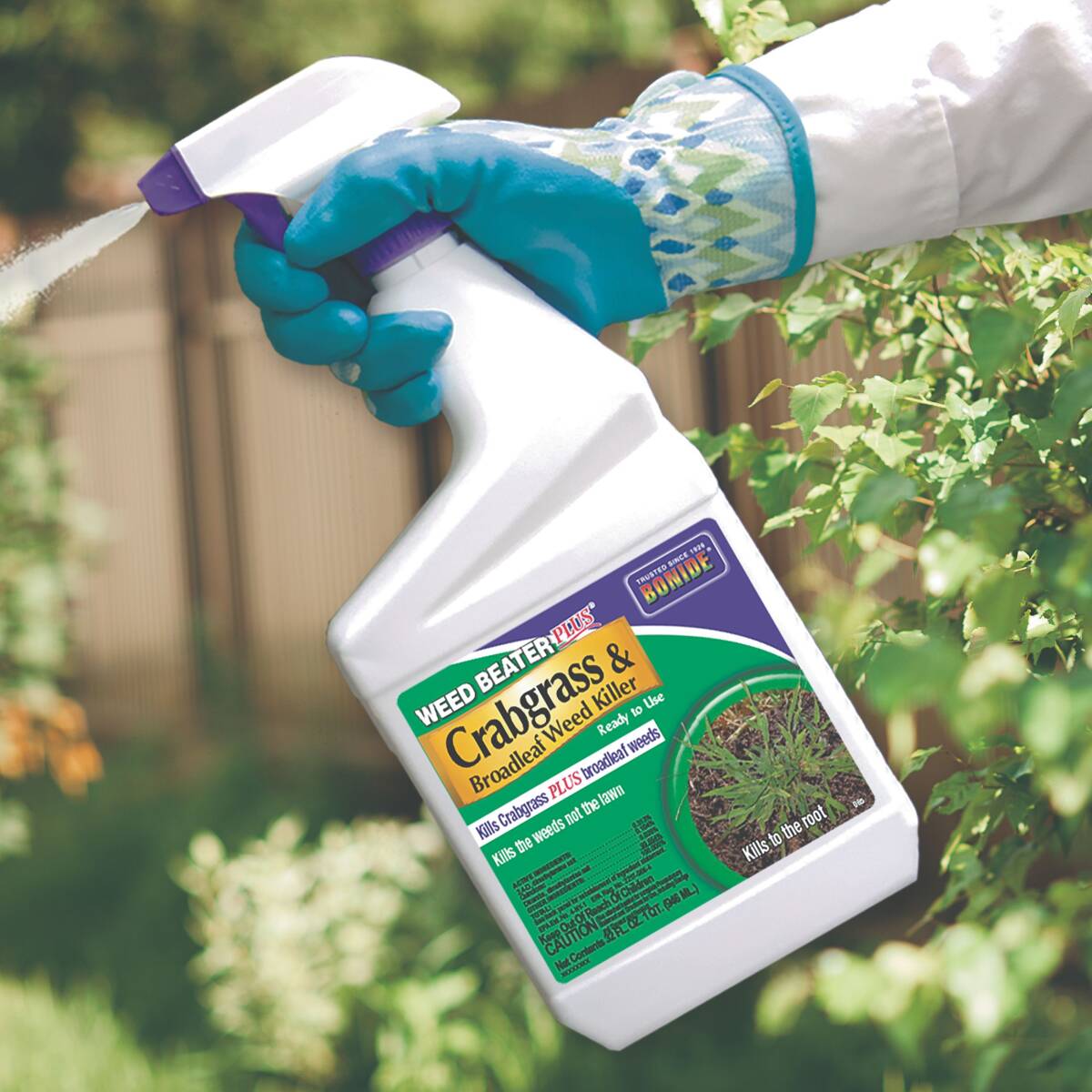 1-Quart Weed Beater Plus® Crabgrass And Broadleaf Weed Killer, Ready-To-Use Spray