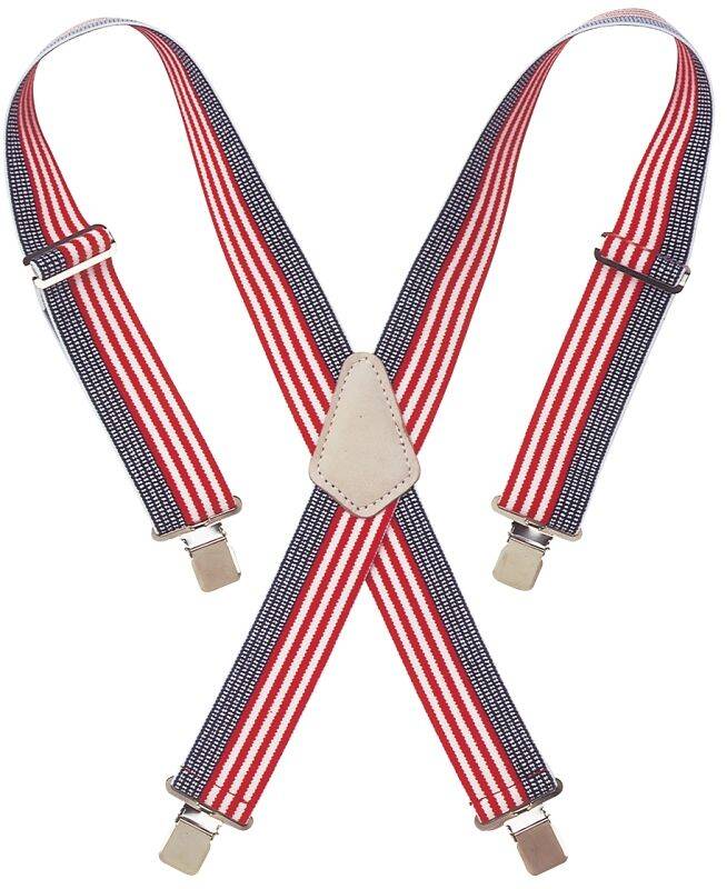 12-1/2-Inch USA Heavy Duty Elastic Work Suspender