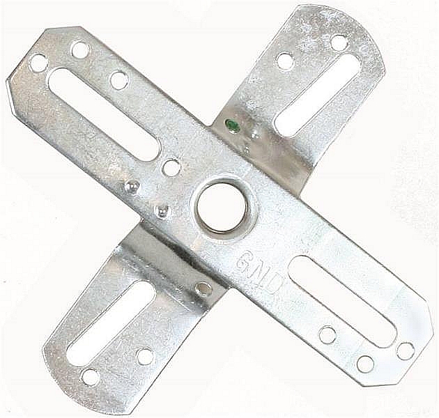 Offset Swivel Crossbar 4 In , 1/8 Ip