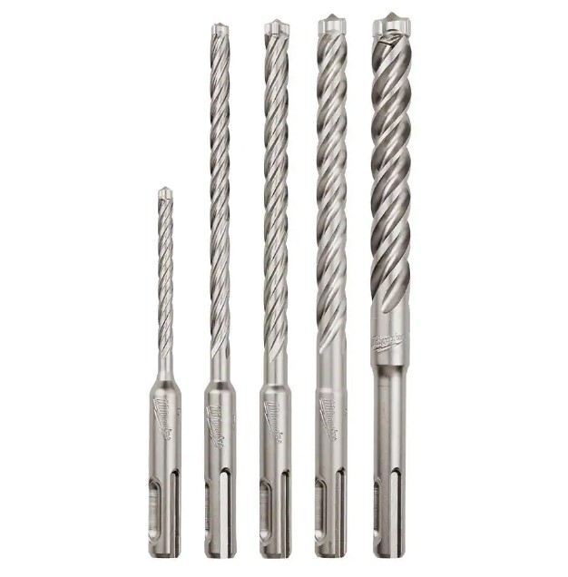 MX4™ 4-Cutter SDS PLUS Rotary Hammer Drill Bit 5-Piece 3 MX4™ 4-Cutter SDS PLUS Rotary Hammer Drill Bit 5-Piece