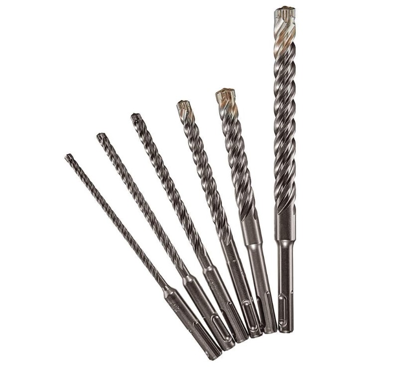 MX4™ 4-Cutter SDS PLUS Rotary Hammer Drill Bit 6-Piece 1 MX4™ 4-Cutter SDS PLUS Rotary Hammer Drill Bit 6-Piece