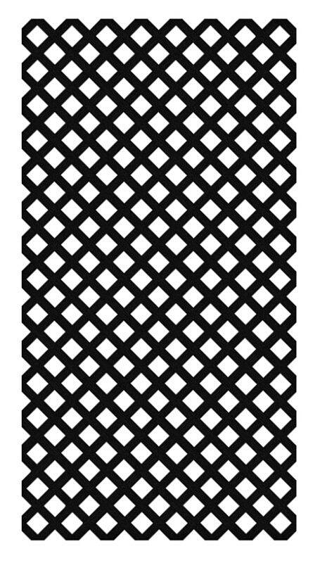 4 X 8-Foot Black Finish Classic Diamond Vinyl Lattice 3 4 X 8-Foot Black Finish Classic Diamond Vinyl Lattice