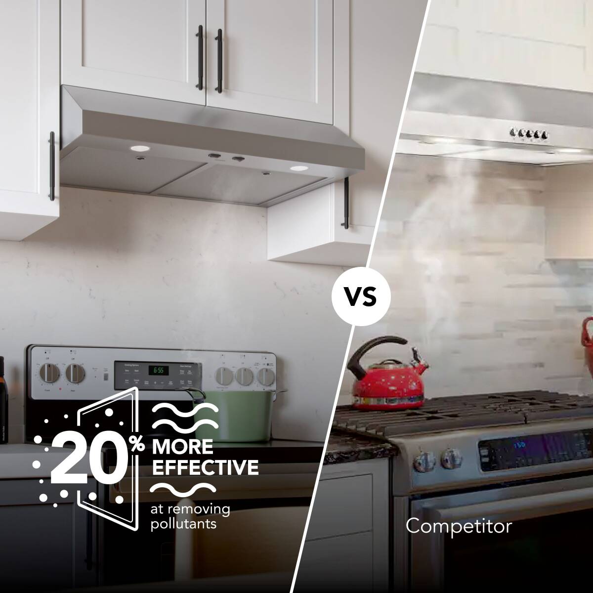 30-Inch 350 CFM Stainless Steel Under Cabinet Range Hood