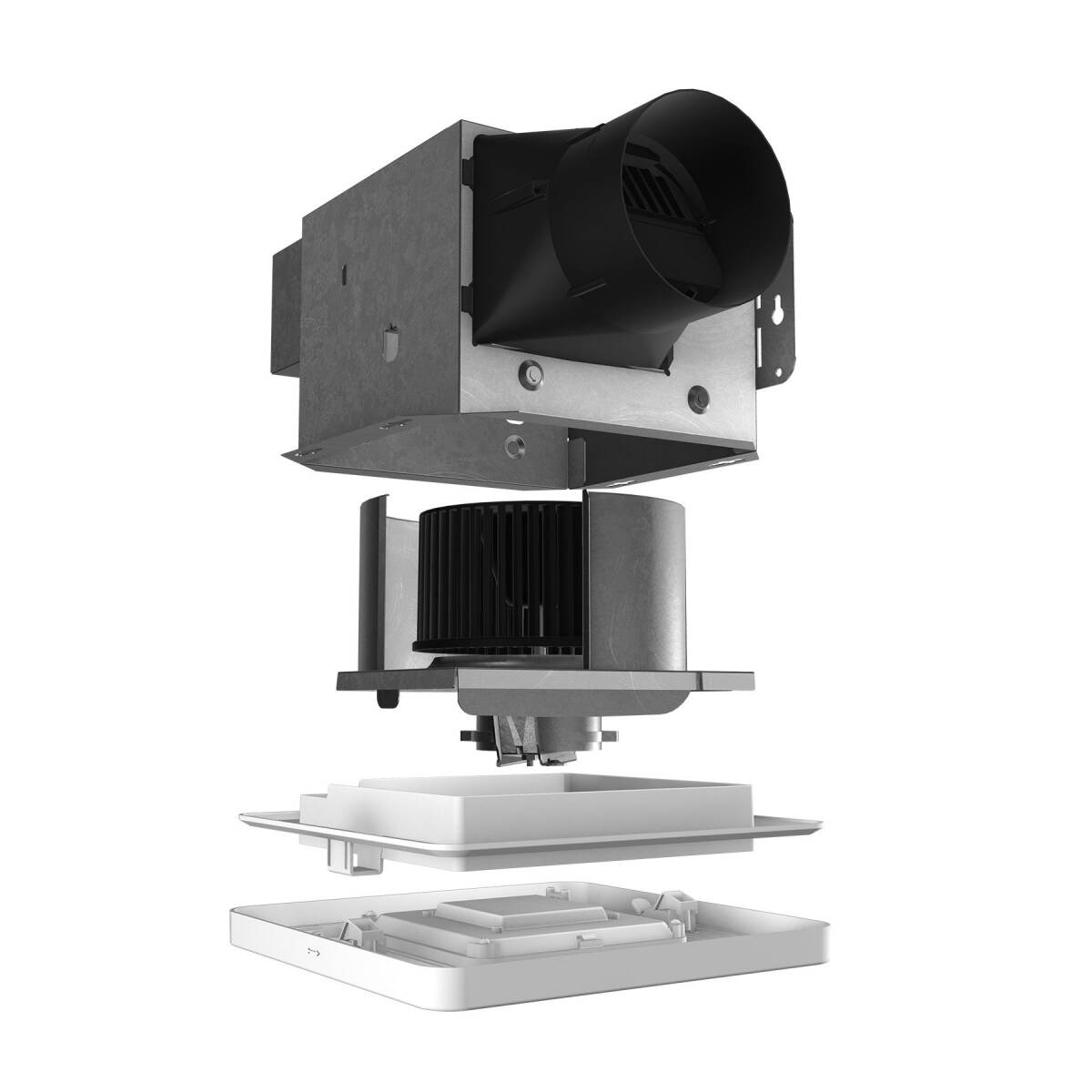 80 CFM 2.0 Sones NuTone® White Bath Fan With Light 2 80 CFM 2.0 Sones NuTone® White Bath Fan With Light