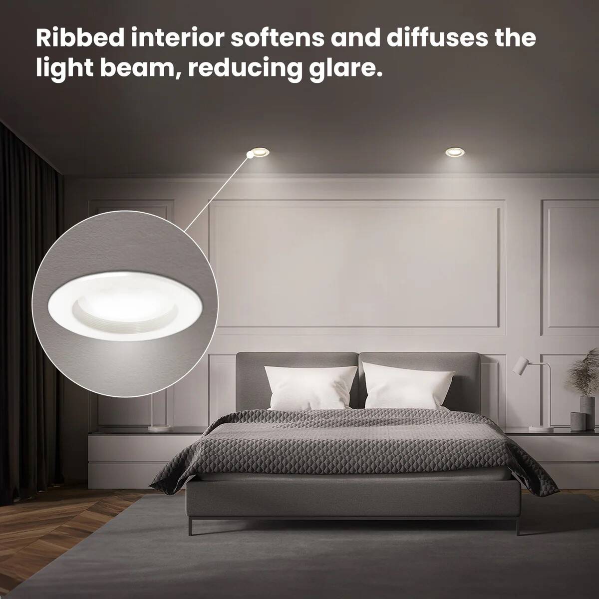 5-6-Inch LED 75-Watt Recessed Downlight Adjustable 5cct 3 5-6-Inch LED 75-Watt Recessed Downlight Adjustable 5cct